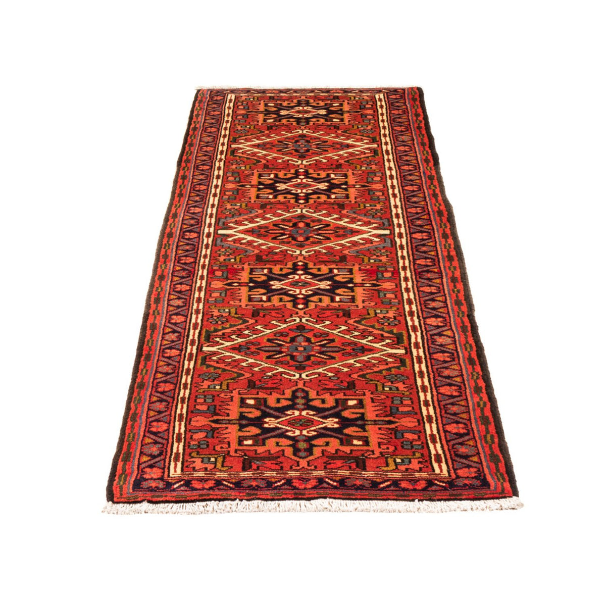 Runner Perser Rug - Nomadic - 202 x 62 cm - red