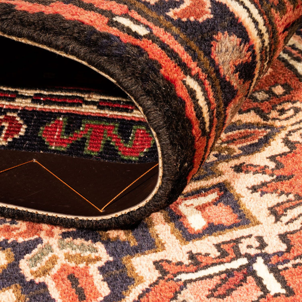 Runner Perser Rug - Nomadic - 195 x 64 cm - red