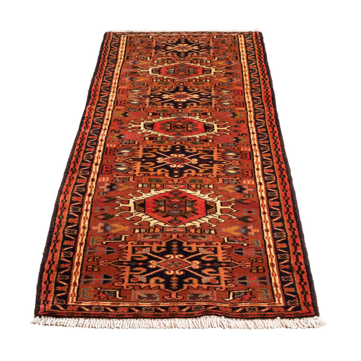 Runner Perser Rug - Nomadic - 206 x 67 cm - red