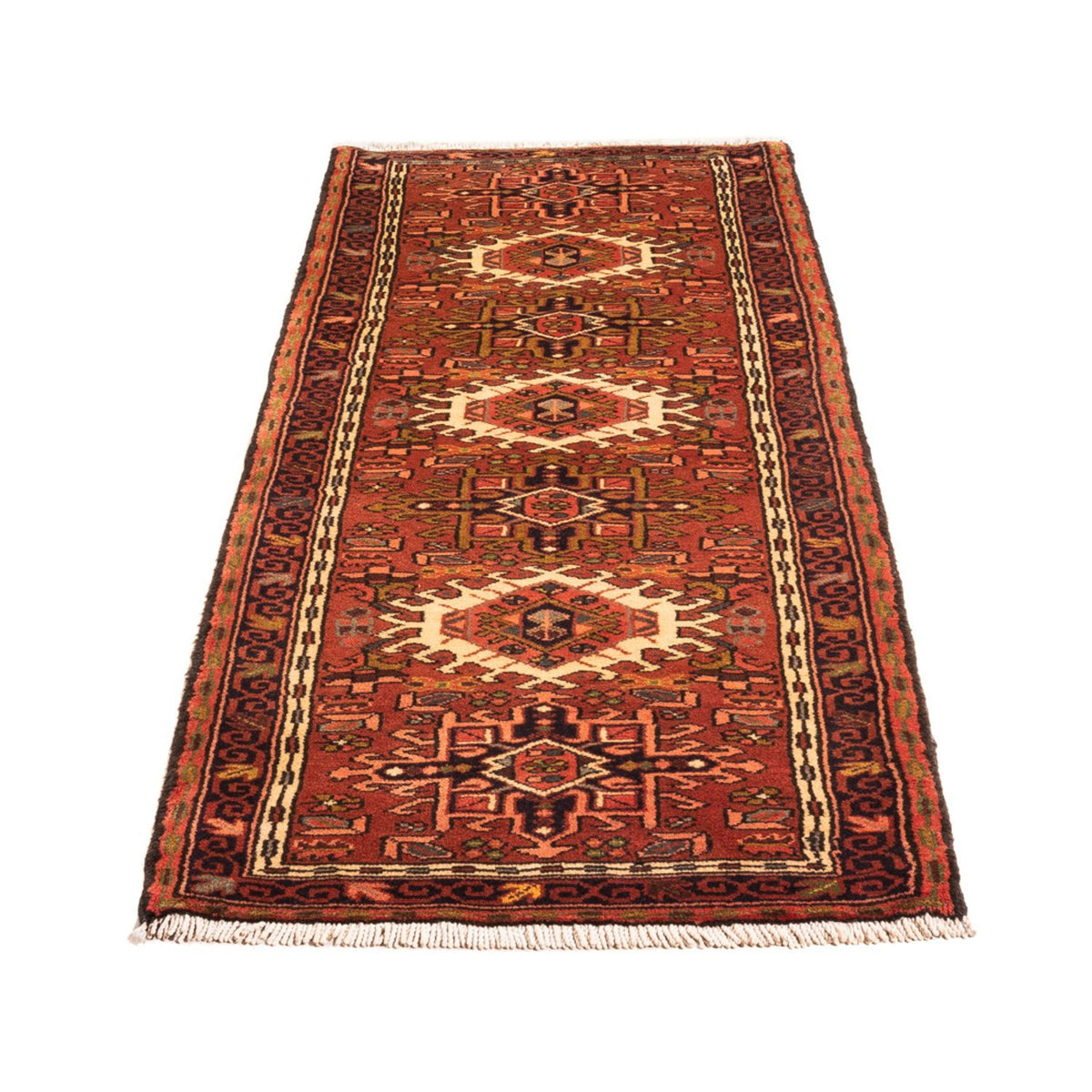 Runner Perser Rug - Nomadic - 202 x 71 cm - red