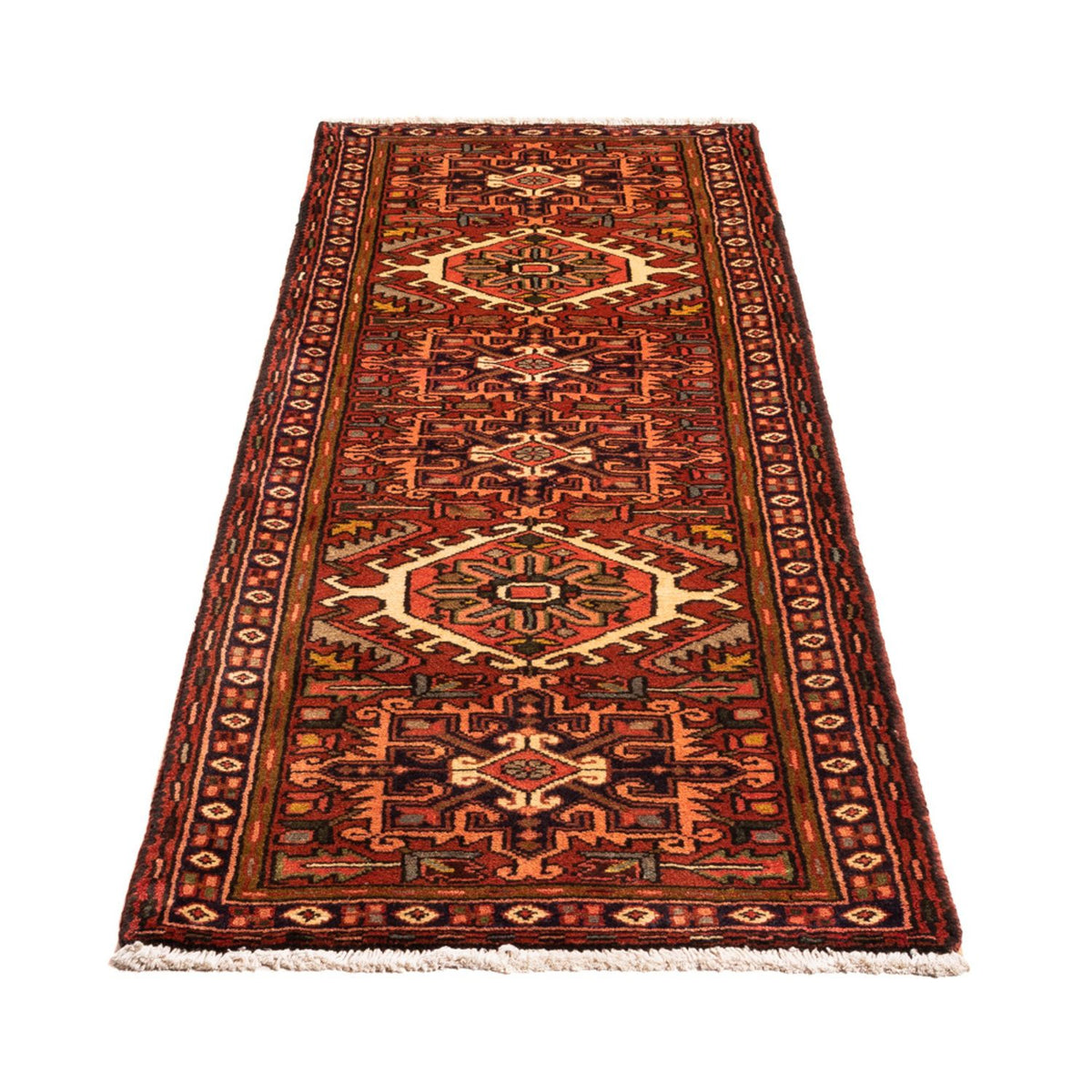 Runner Perser Rug - Nomadic - 192 x 65 cm - red