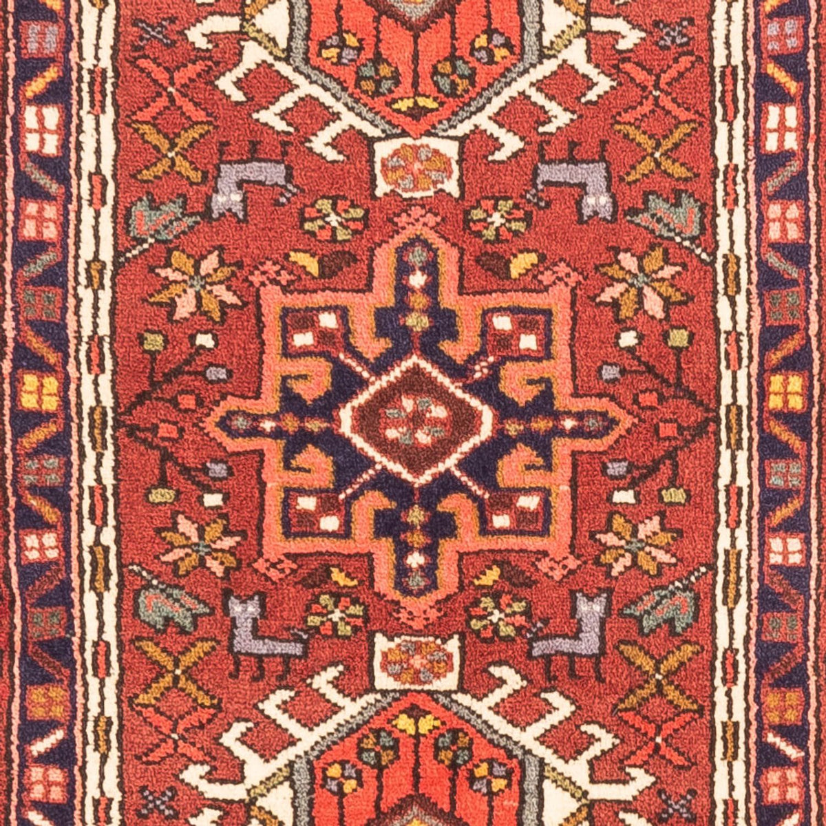 Runner Perser Rug - Nomadic - 278 x 67 cm - red