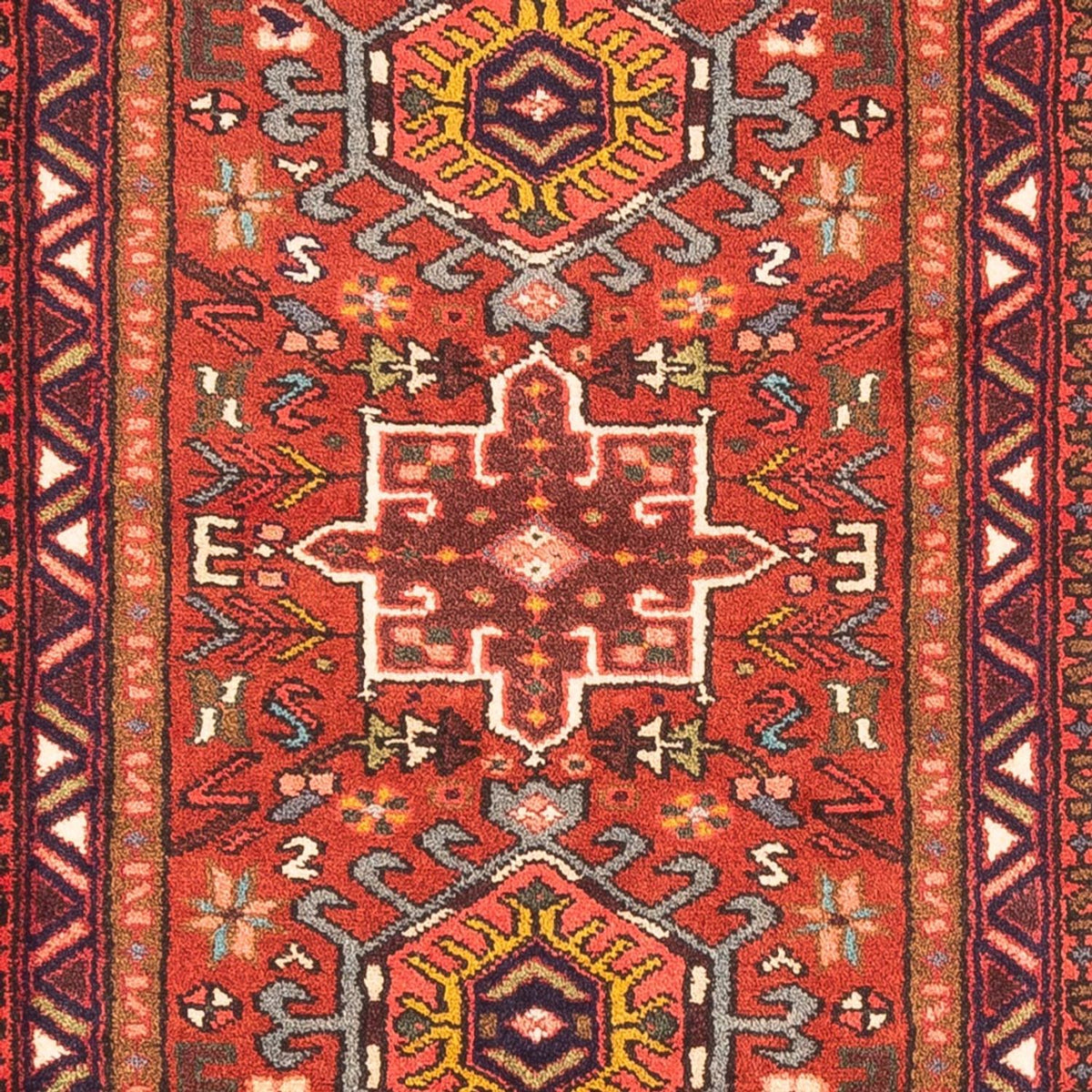 Runner Perser Rug - Nomadic - 290 x 73 cm - red