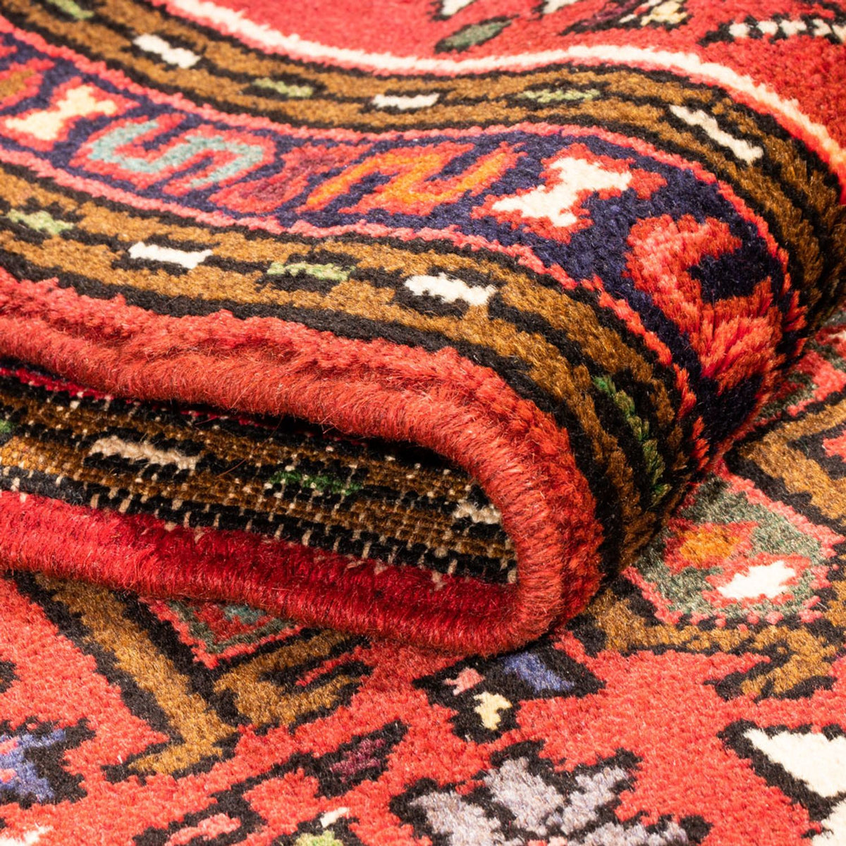 Runner Perser Rug - Nomadic - 278 x 67 cm - red