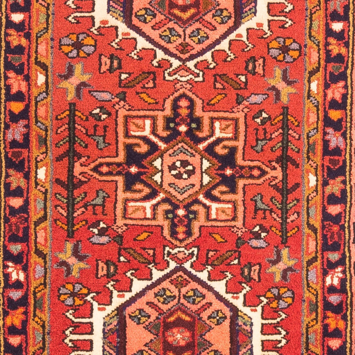 Runner Perser Rug - Nomadic - 301 x 68 cm - red