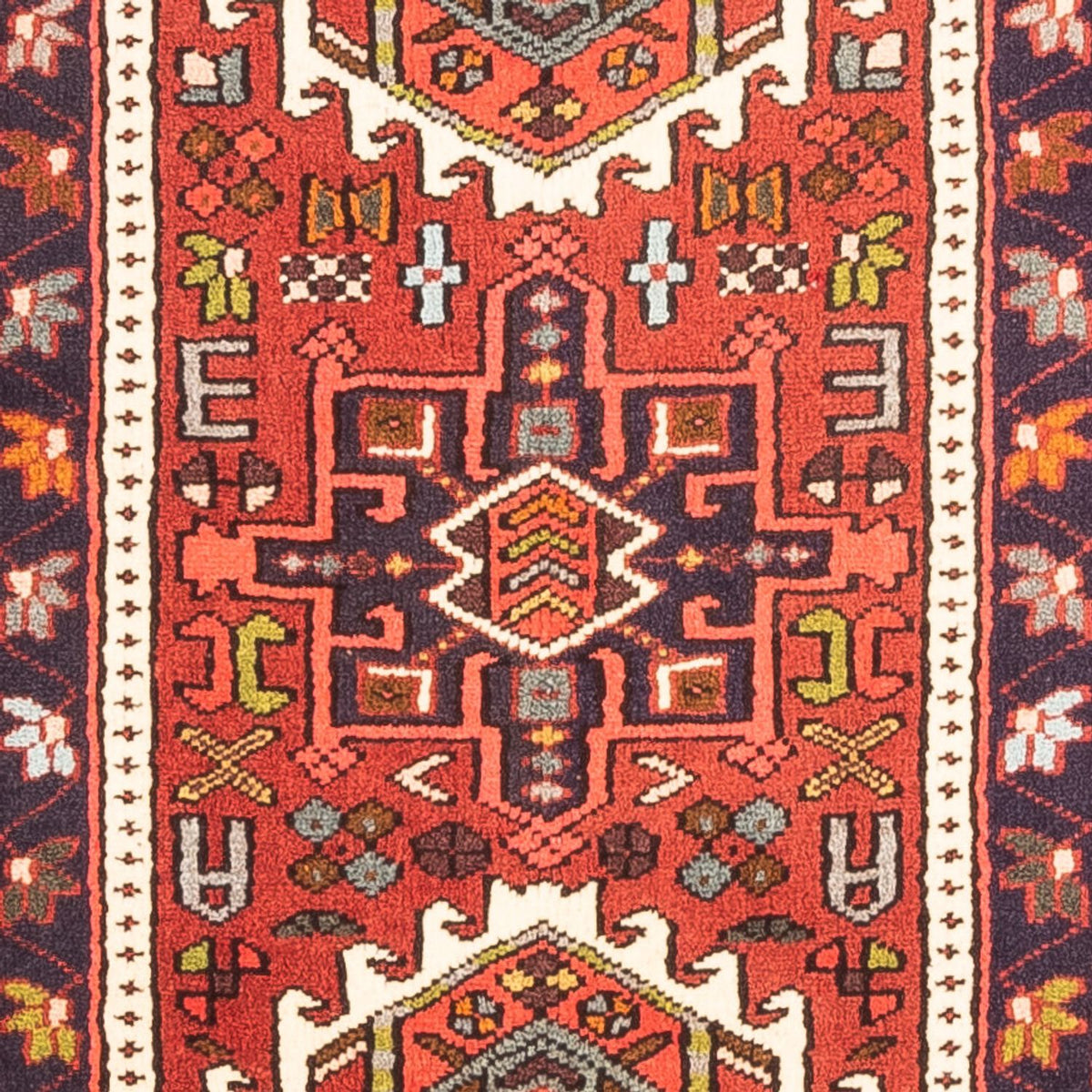 Runner Perser Rug - Nomadic - 286 x 70 cm - red
