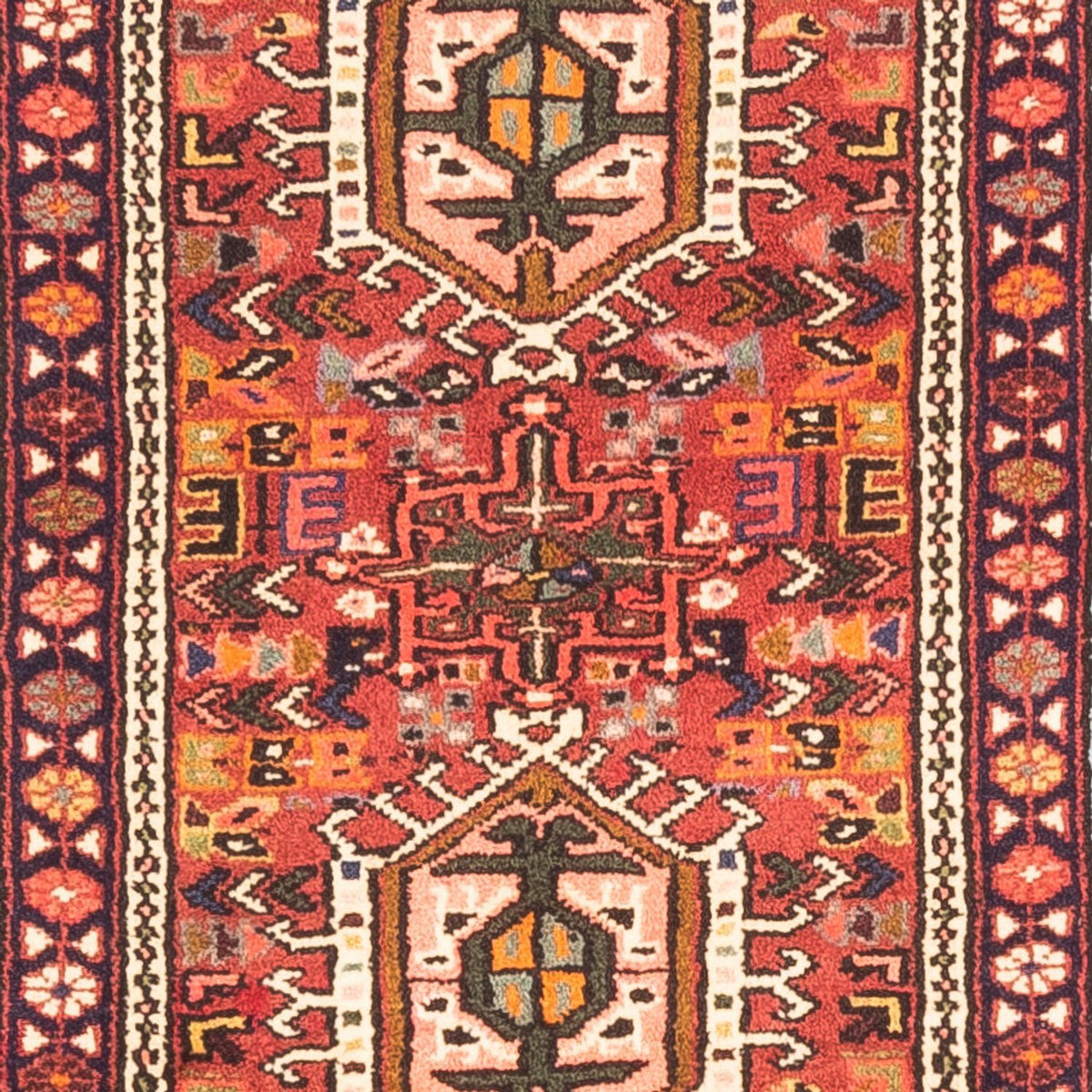 Runner Perser Rug - Nomadic - 277 x 70 cm - red