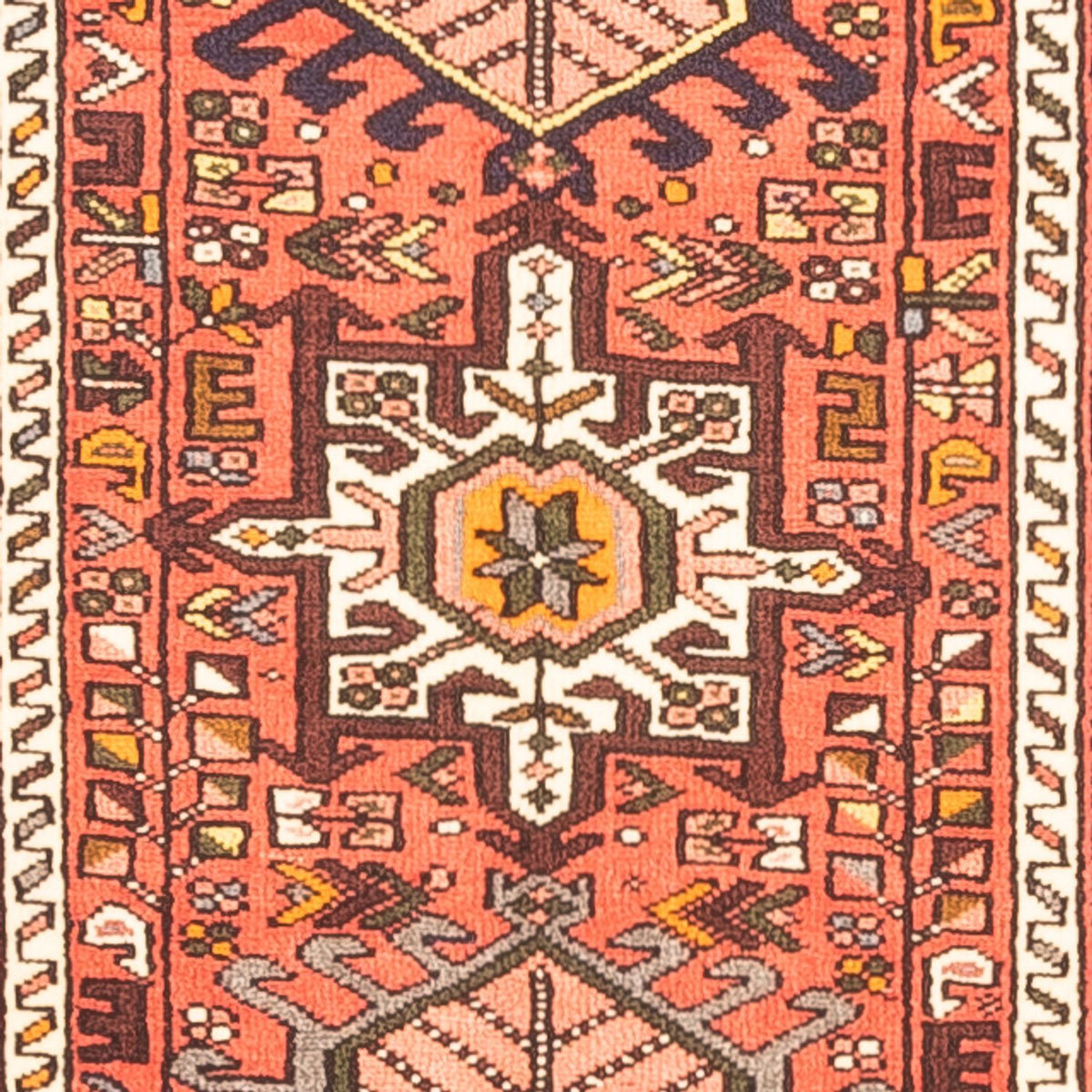 Runner Perser Rug - Nomadic - 394 x 73 cm - red