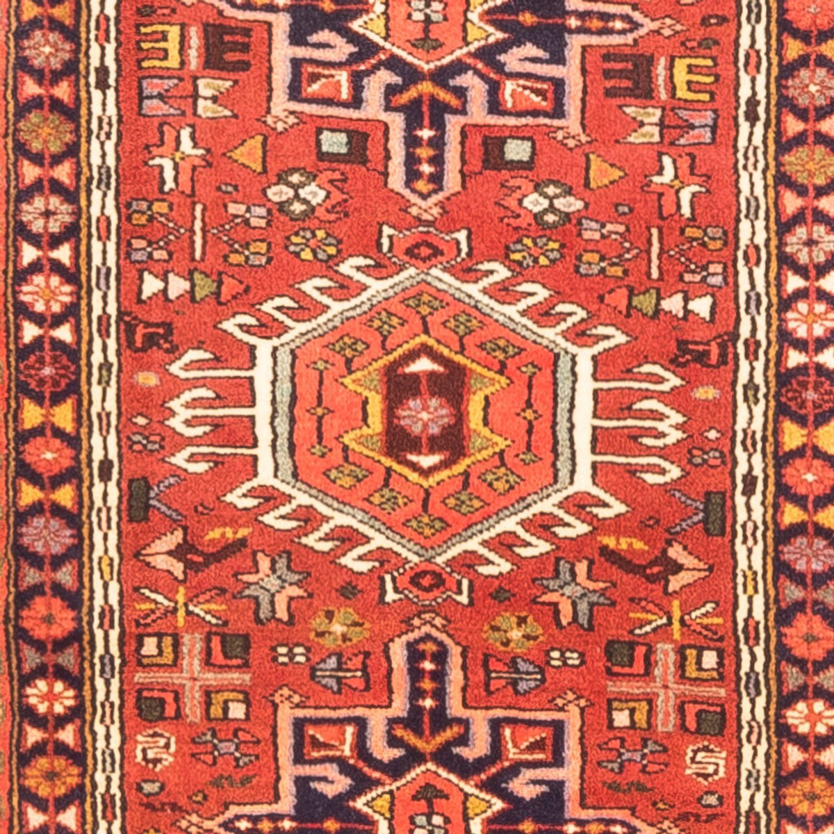 Runner Perser Rug - Nomadic - 394 x 80 cm - red