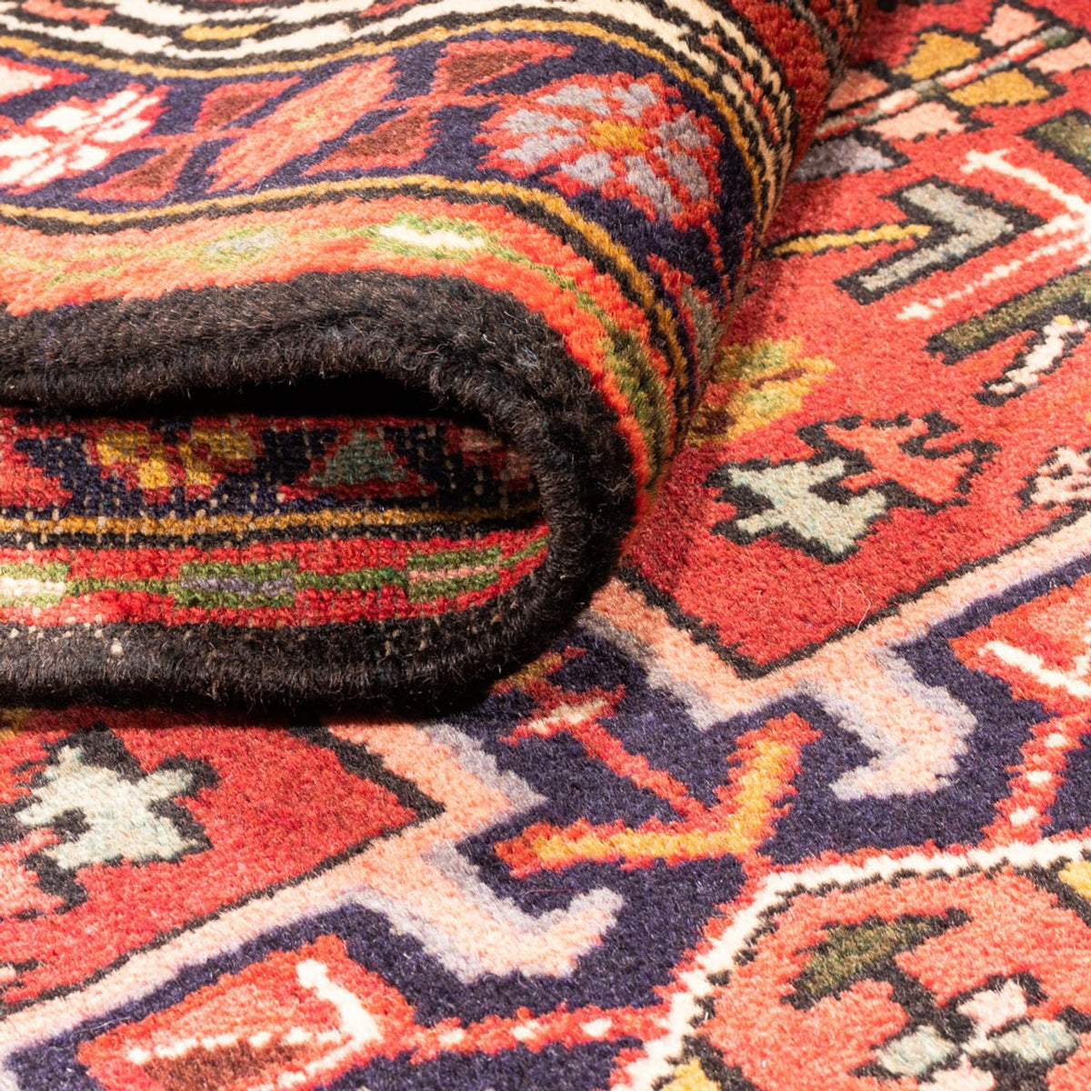 Runner Perser Rug - Nomadic - 394 x 80 cm - red