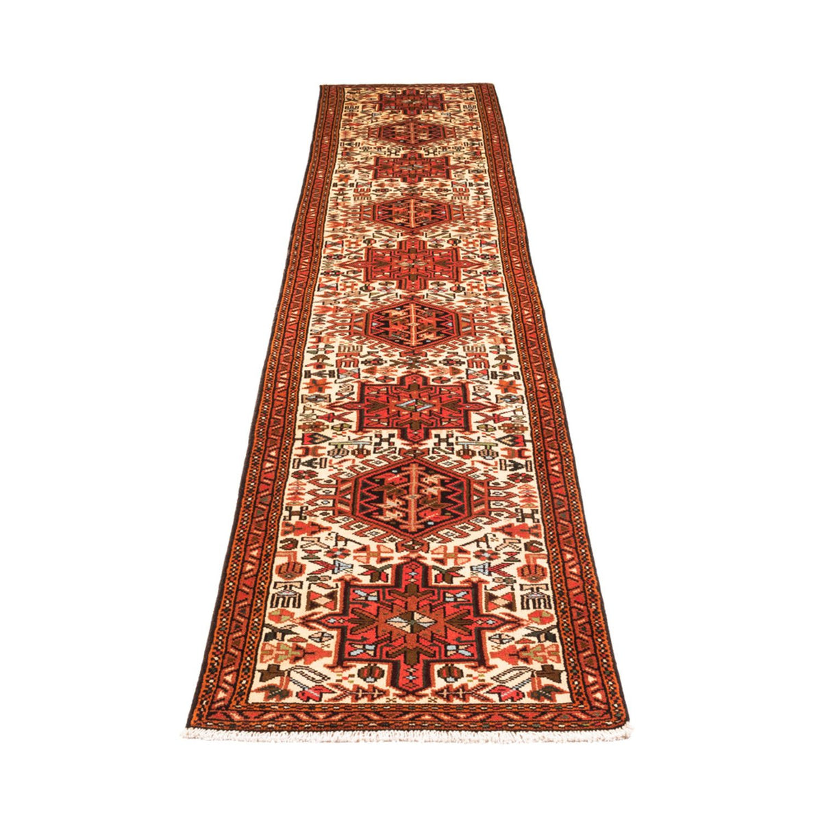 Runner Perser Rug - Nomadic - 383 x 71 cm - red