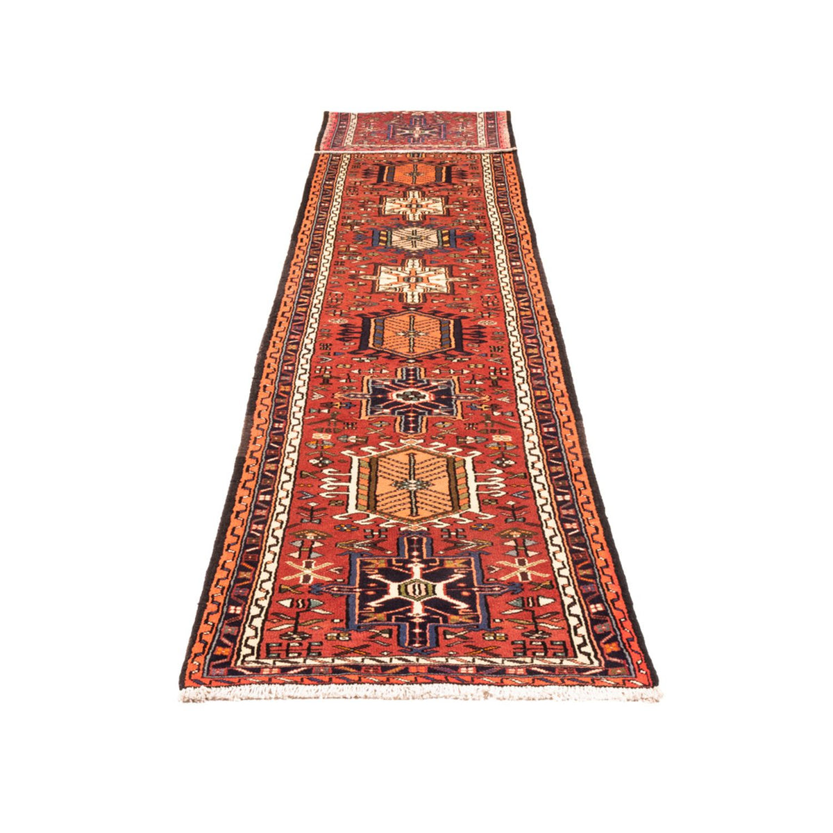 Runner Perser Rug - Nomadic - 406 x 73 cm - red