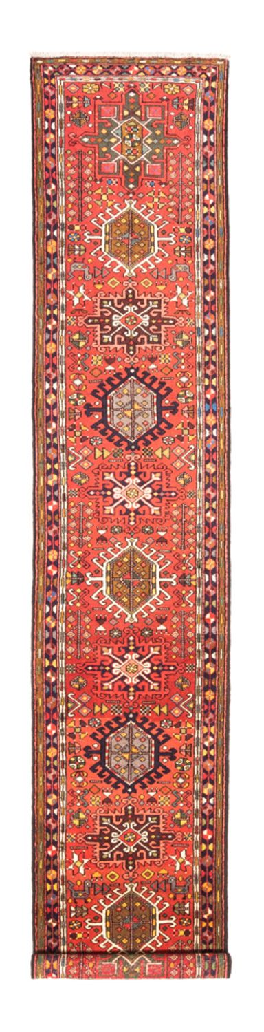 Runner Perser Rug - Nomadic - 390 x 70 cm - red