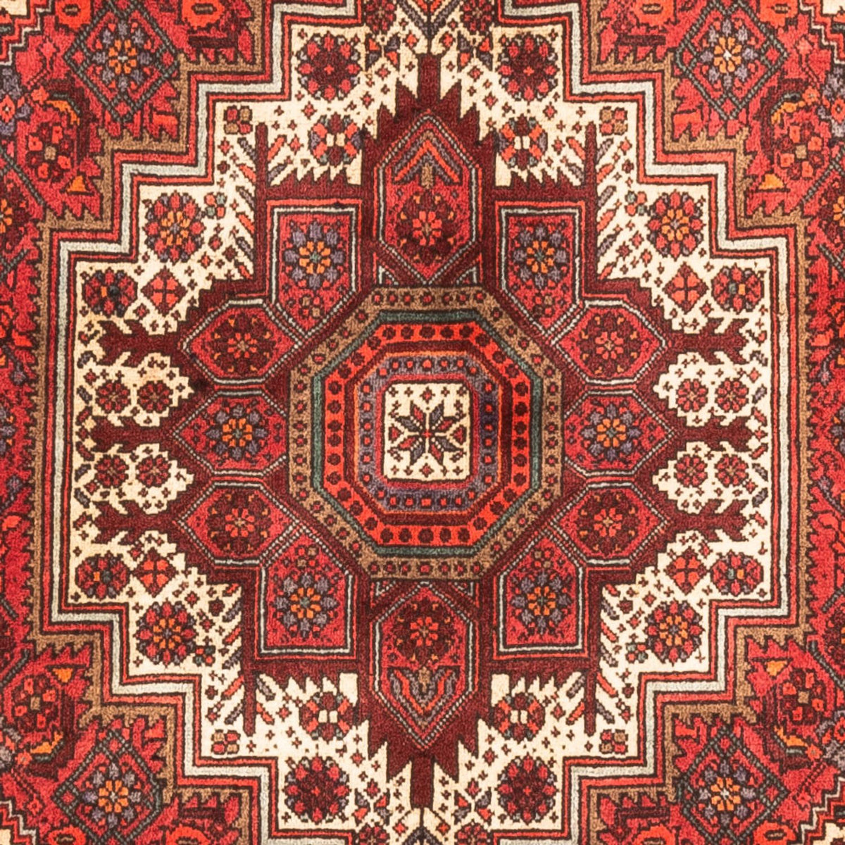 Perser Rug - Nomadic - 152 x 102 cm - red