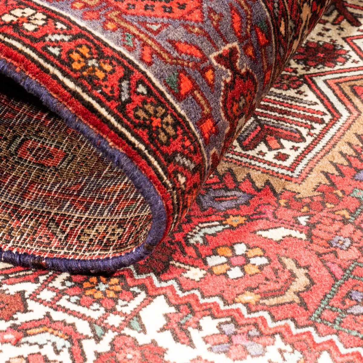 Perser Rug - Nomadic - 152 x 102 cm - red