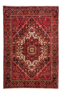 Gabbeh Rug - Loribaft Perser - 157 x 100 cm - red