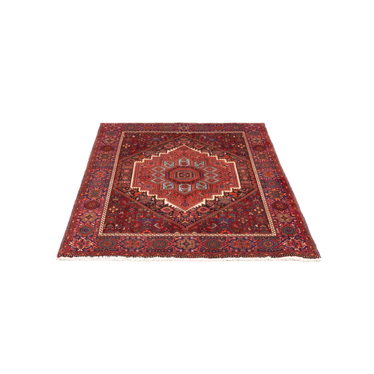 Perser Rug - Nomadic - 153 x 101 cm - dark red