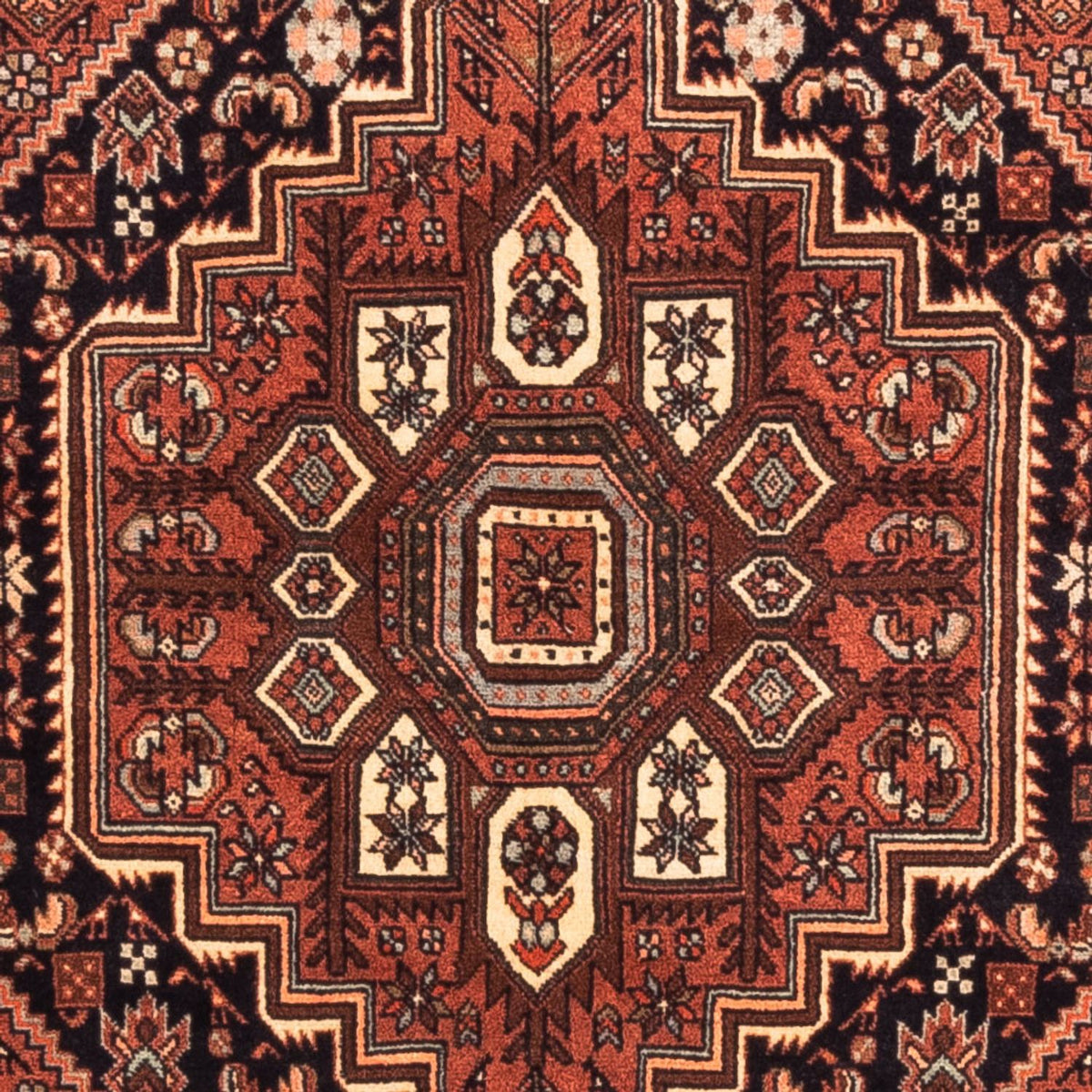 Perser Rug - Nomadic - 138 x 94 cm - rust