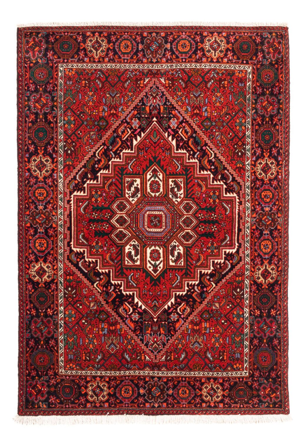 Perser Rug - Nomadic - 143 x 104 cm - red