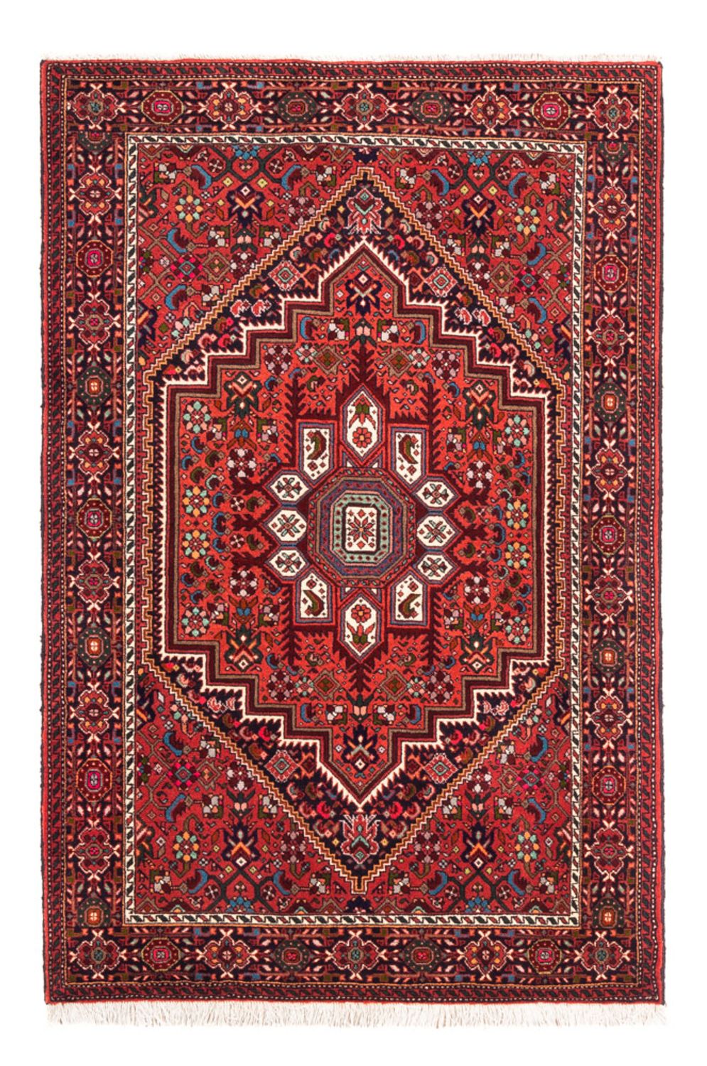 Perser Rug - Nomadic - 150 x 100 cm - red