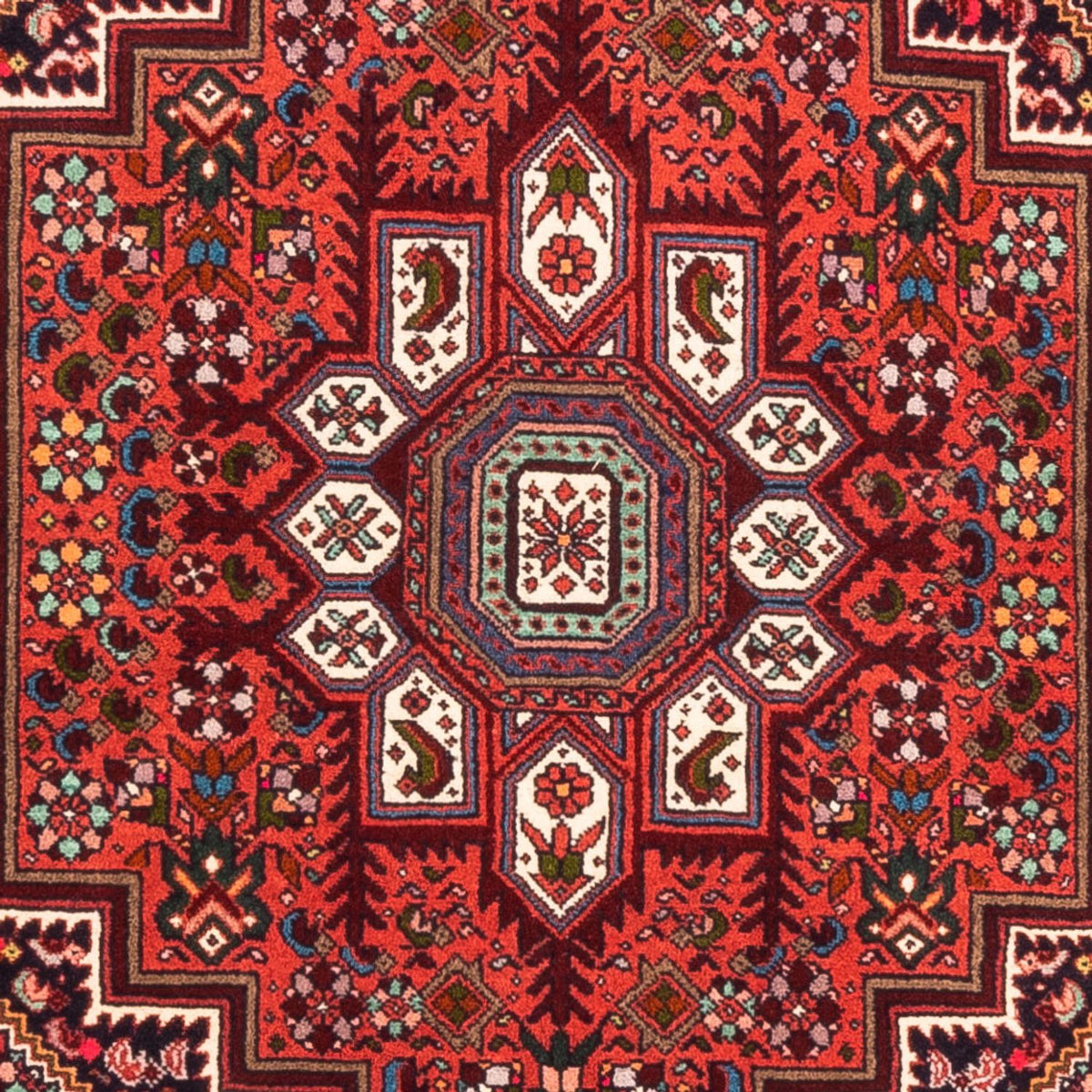 Perser Rug - Nomadic - 150 x 100 cm - red