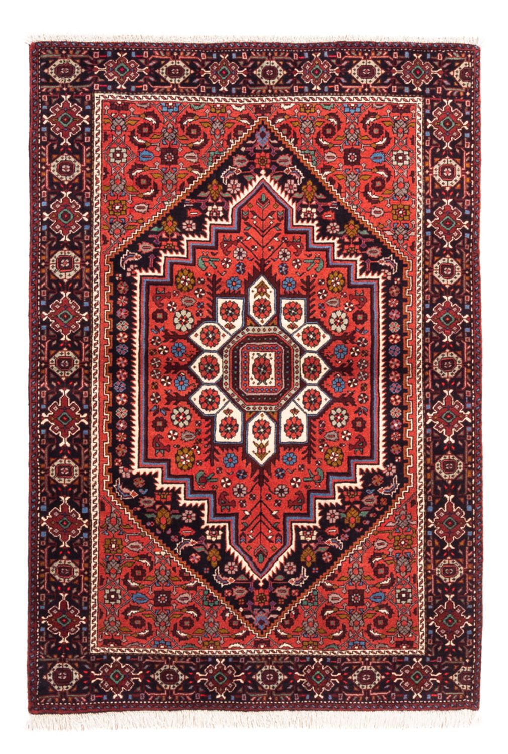 Perser Rug - Nomadic - 145 x 100 cm - red