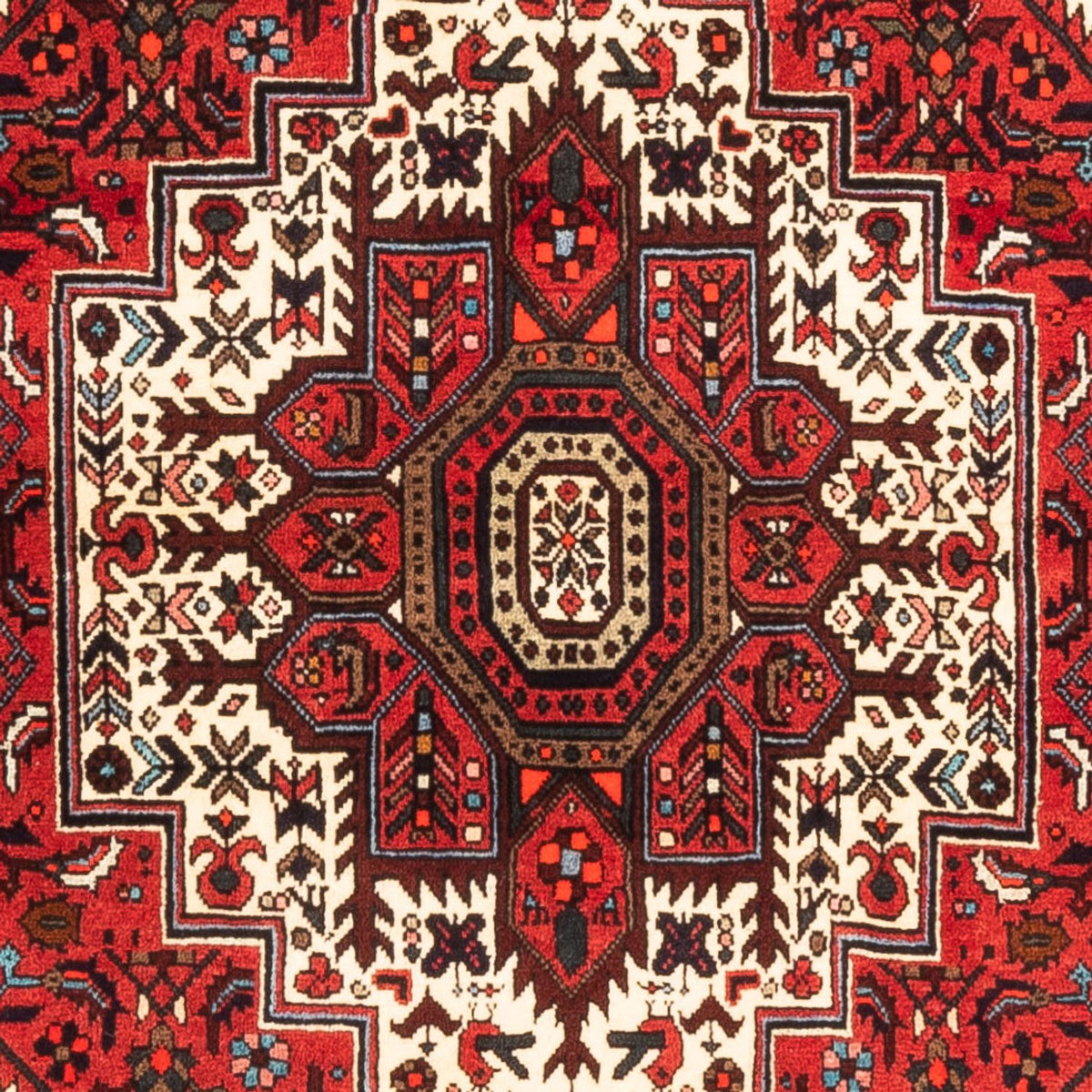 Perser Rug - Nomadic - 152 x 101 cm - red