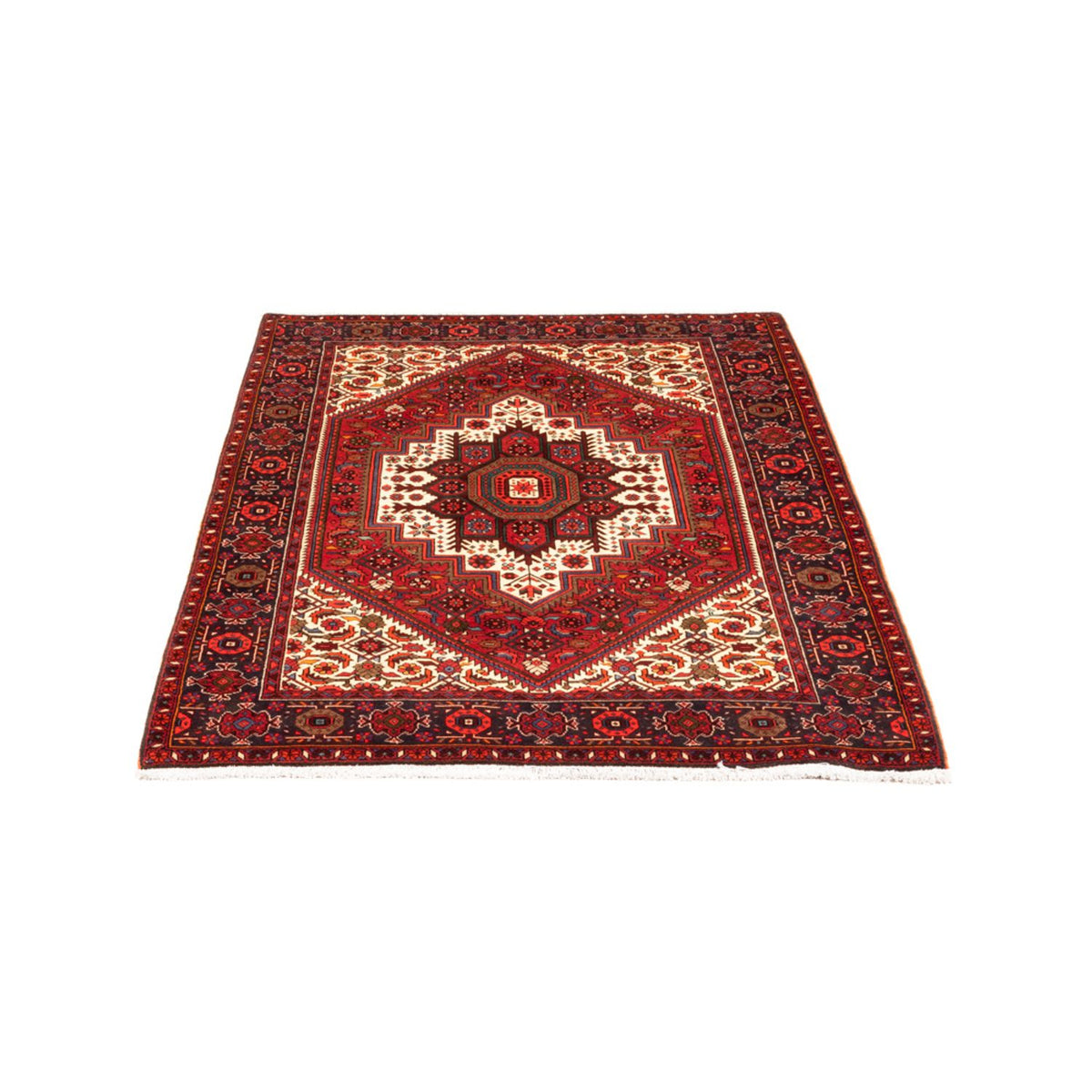 Perser Rug - Nomadic - 143 x 100 cm - red