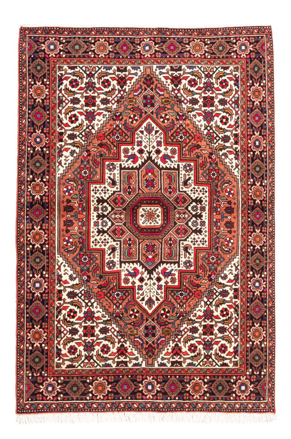 Perser Rug - Nomadic - 146 x 100 cm - red
