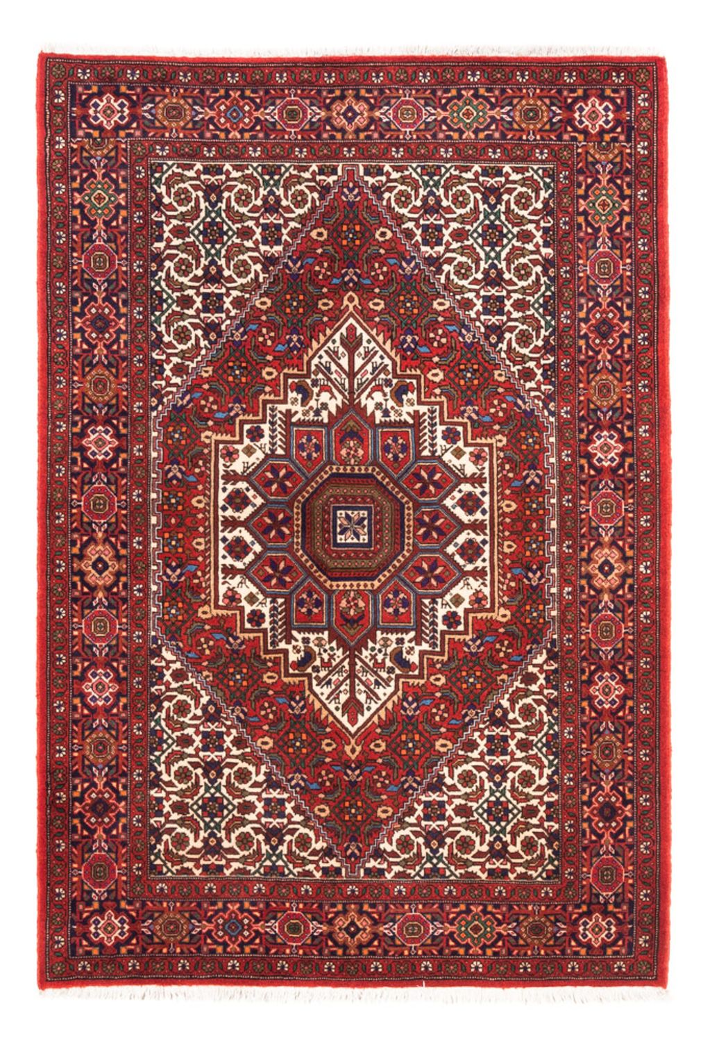 Perser Rug - Nomadic - 148 x 98 cm - red