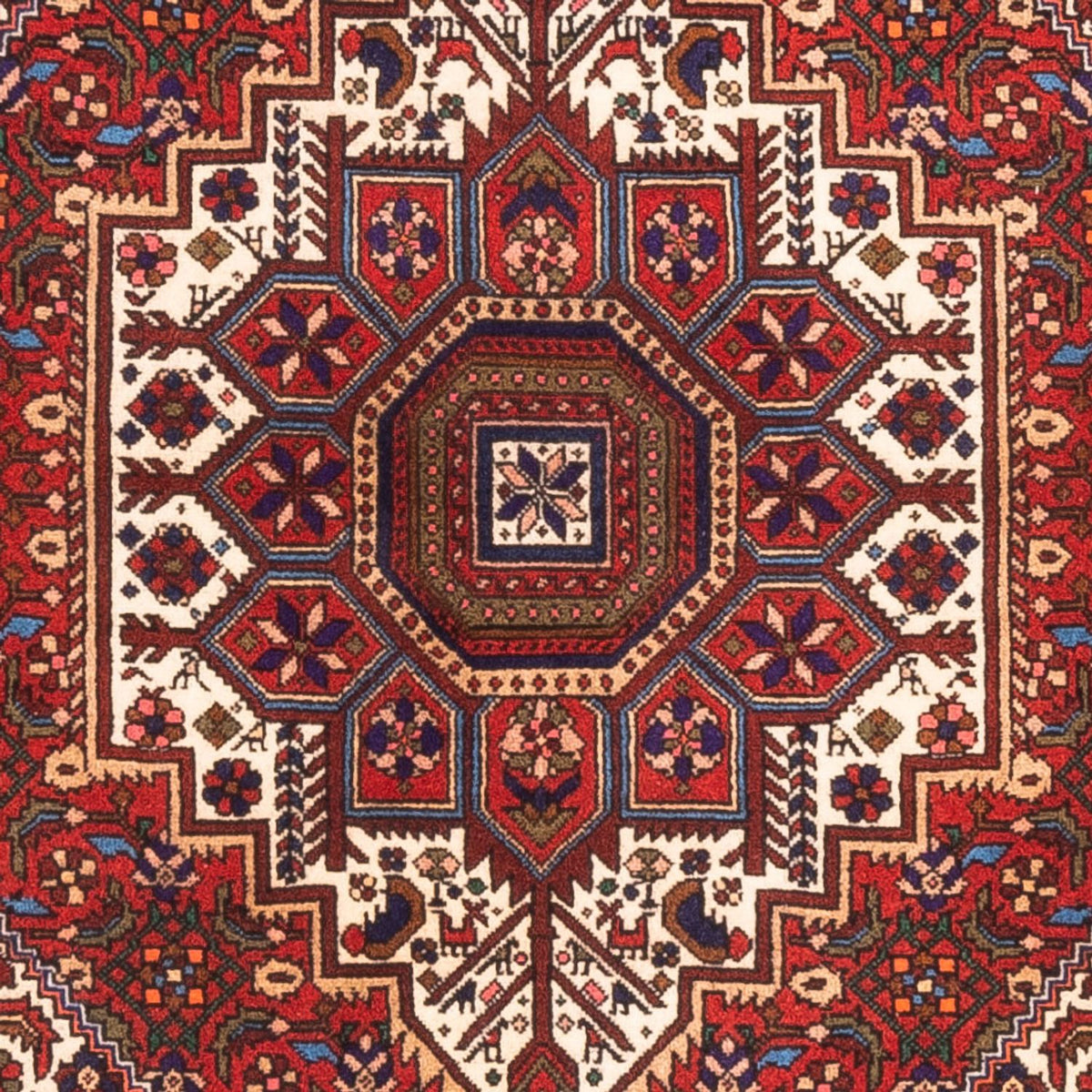 Perser Rug - Nomadic - 148 x 98 cm - red