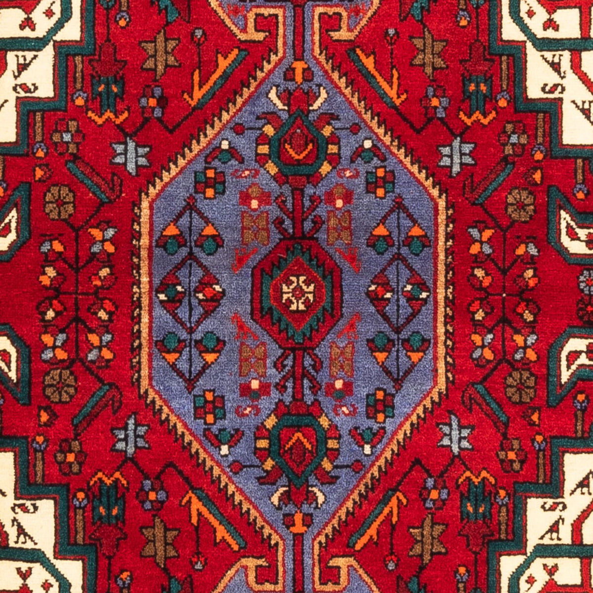 Perser Rug - Nomadic - 148 x 107 cm - red