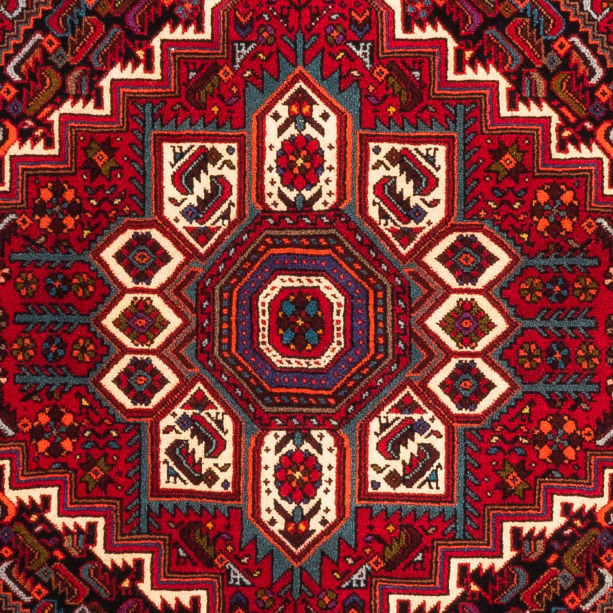 Perser Rug - Nomadic - 150 x 101 cm - red