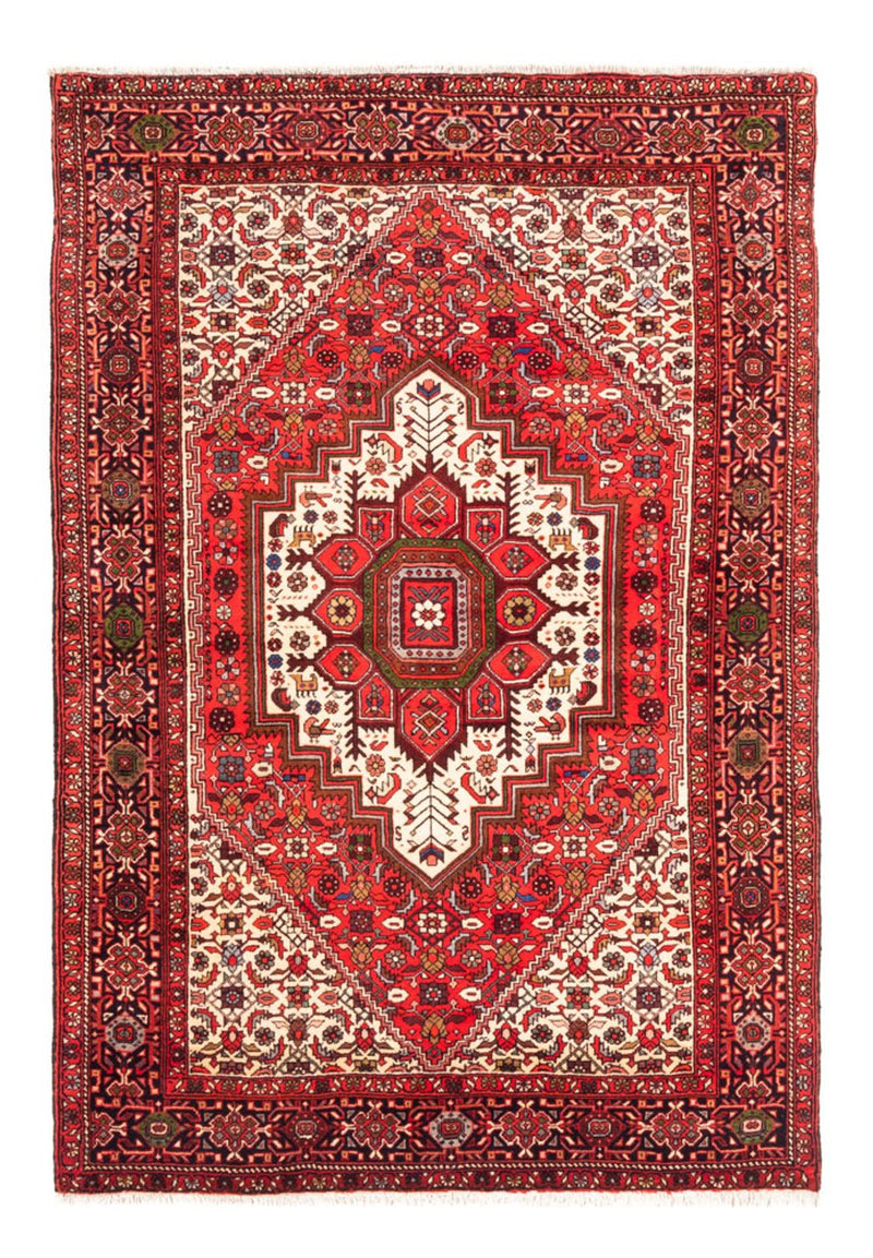 Perser Rug - Nomadic - 147 x 100 cm - red