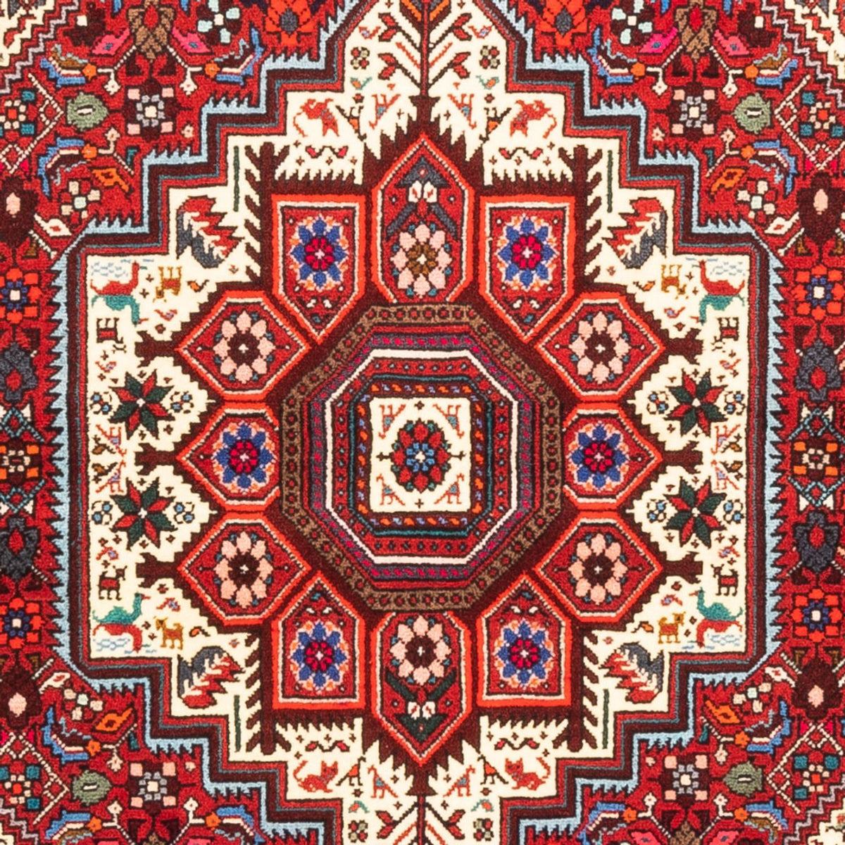 Perser Rug - Nomadic - 153 x 101 cm - red