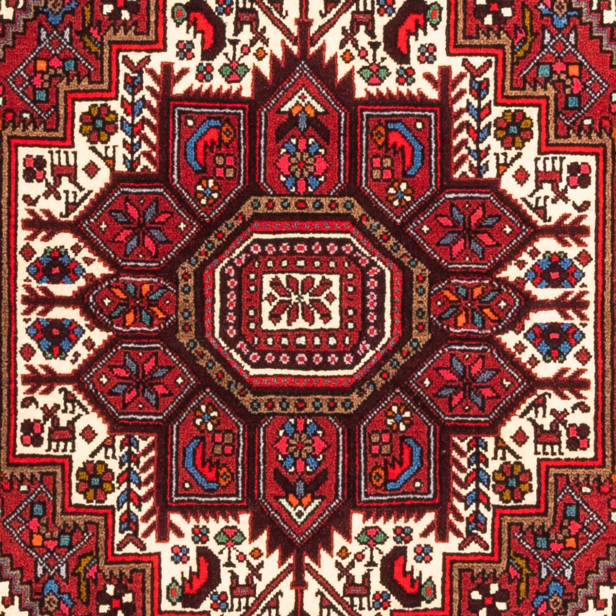Perser Rug - Nomadic - 150 x 98 cm - red