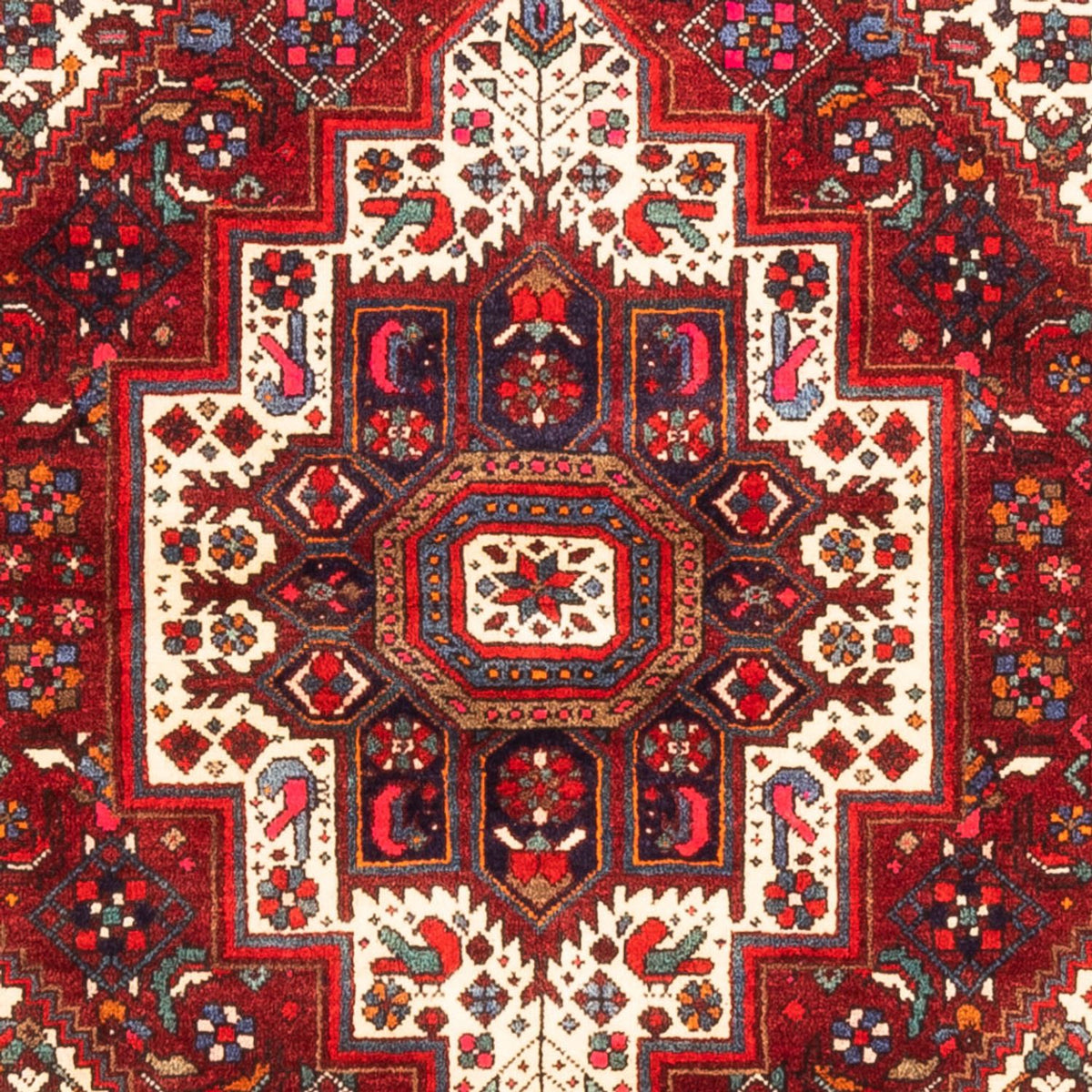 Perser Rug - Nomadic - 147 x 104 cm - red