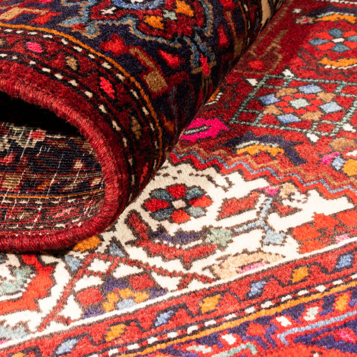 Perser Rug - Nomadic - 147 x 104 cm - red