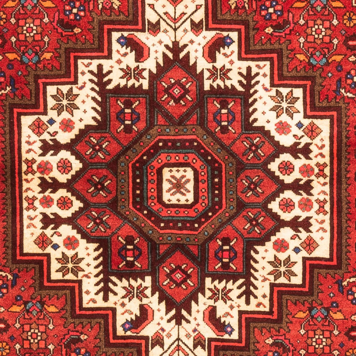 Perser Rug - Nomadic - 146 x 100 cm - red