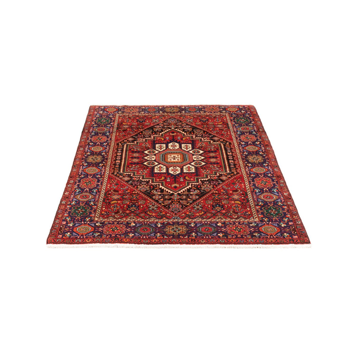Perser Rug - Nomadic - 152 x 100 cm - red