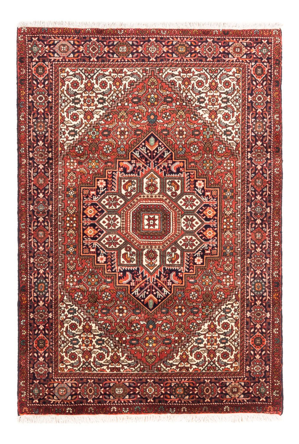 Perser Rug - Nomadic - 145 x 100 cm - red