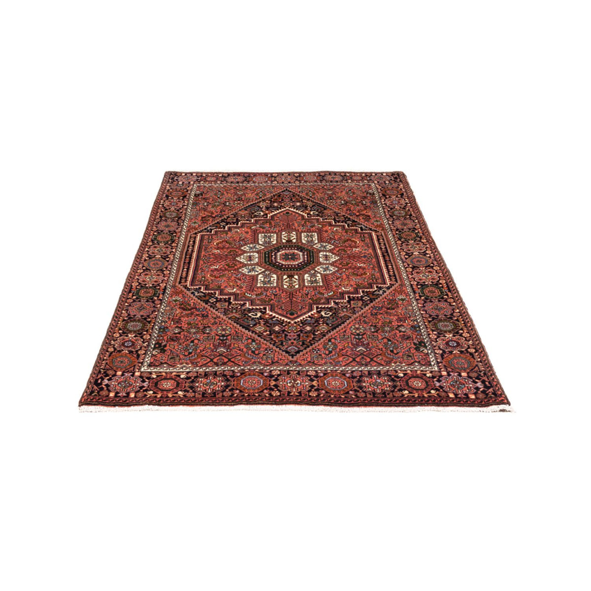 Perser Rug - Nomadic - 147 x 100 cm - red