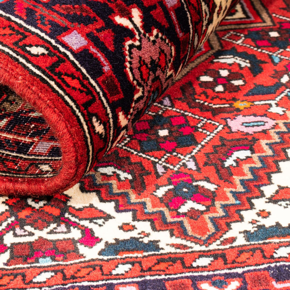 Perser Rug - Nomadic - 148 x 98 cm - red