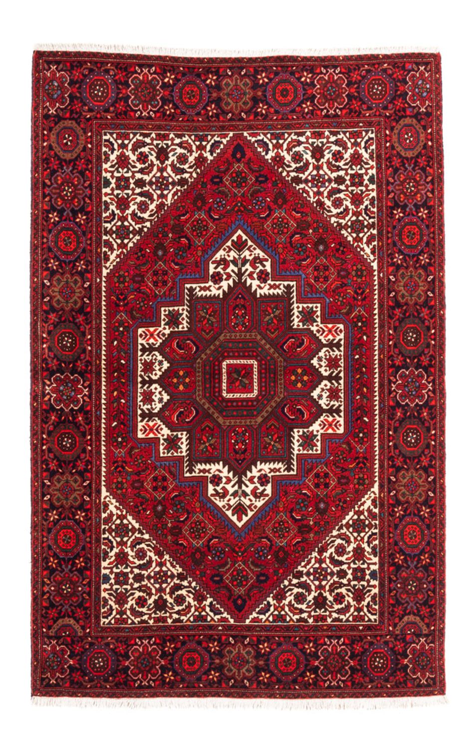 Perser Rug - Nomadic - 156 x 103 cm - red