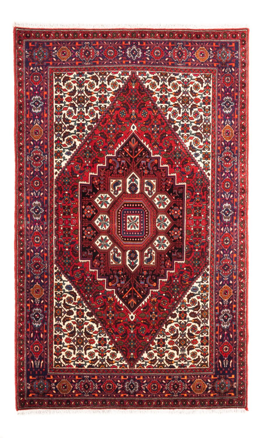 Perser Rug - Nomadic - 155 x 100 cm - red