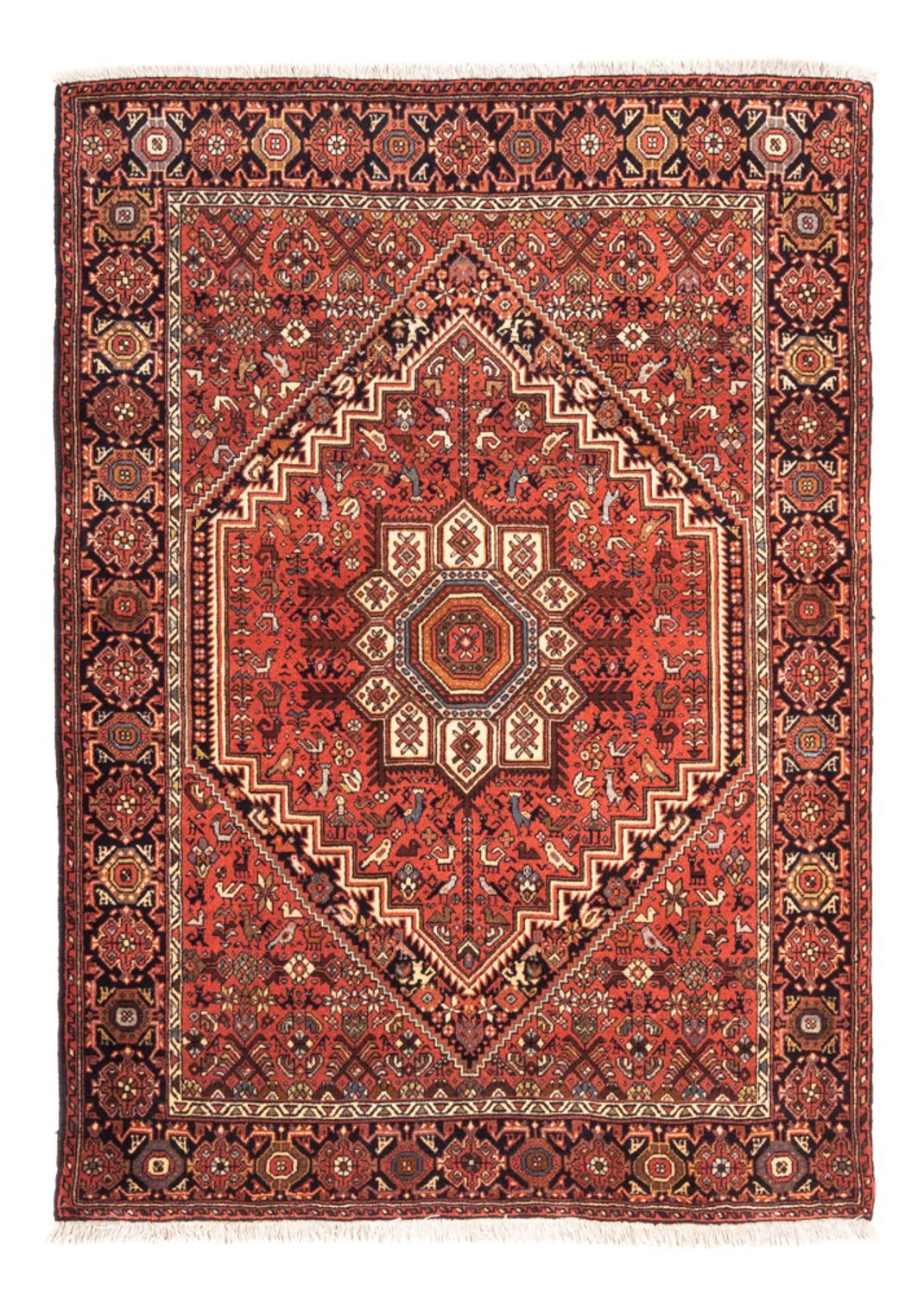 Perser Rug - Nomadic - 143 x 103 cm - red