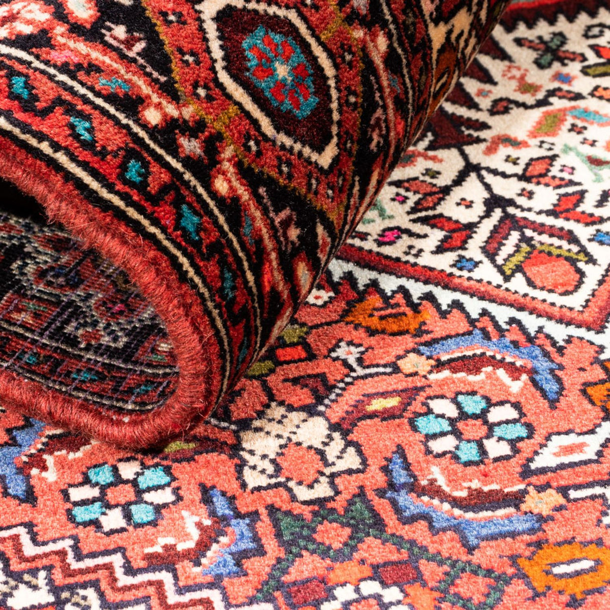 Perser Rug - Nomadic - 166 x 104 cm - red