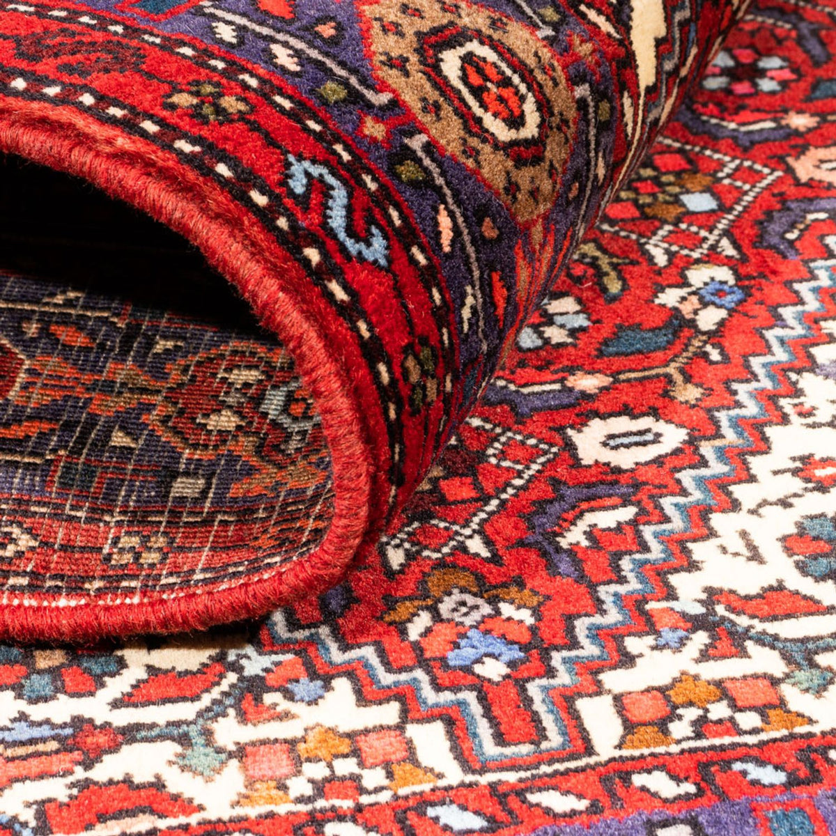 Perser Rug - Nomadic - 155 x 100 cm - red