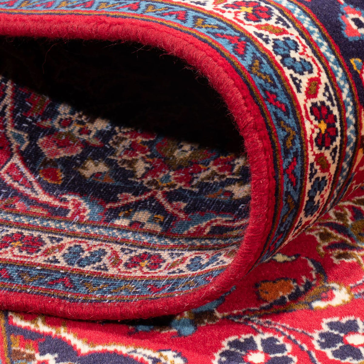 Perser Rug - Keshan - 294 x 194 cm - red