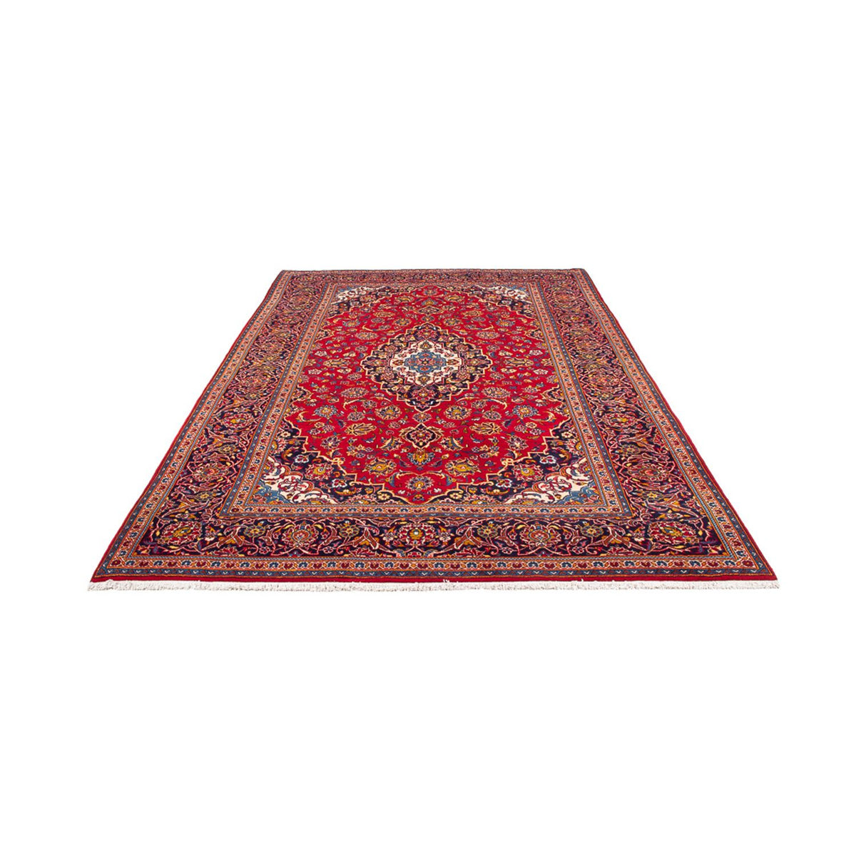 Perser Rug - Keshan - 294 x 194 cm - red